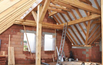 Falkenham Sink attic trusses