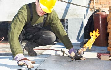 Falkenham Sink flat roof construction